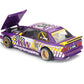 MINI GT M3 Kaido KW V1#95 Purple and Yellow with Graphics (Designed by Jun Imai) Kaido House Special 1/64 Diecast Model Car KHMG194