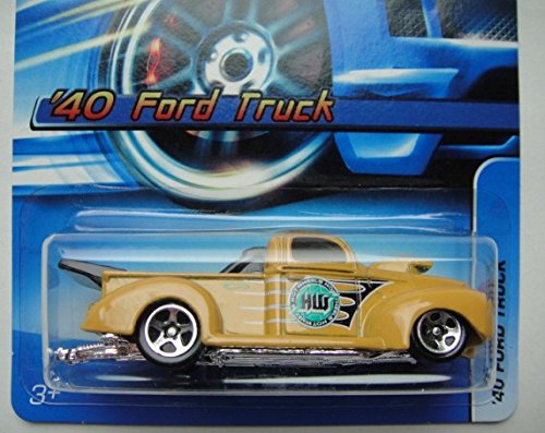 HOT WHEELS YELLOW '40 FORD TRUCK #142 5 SPOKE WHEELS
