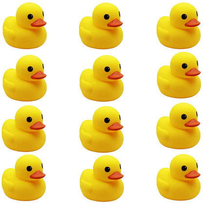 umbresen Yellow Rubber Ducks Preschool Bath Toys Bathtub Duckies Gift for Baby Shower Infants Toddlers Car Pool Float Halloween Adults Party Favors