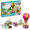 LEGO Disney Princess Enchanted Journey Building Set - 3in1 Playset with Cinderella, Jasmine, Rapunzel Mini Dolls, Toy Horse & Carriage, Hot Air