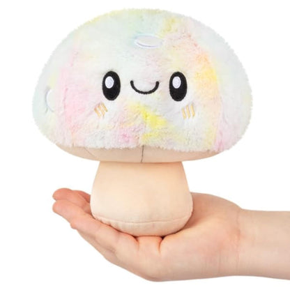 Squishable - Snacker Tie Dye Mushroom - Garden Collection - 6.5 in - Soft Toy Collectible Stuffed Animal - Beans
