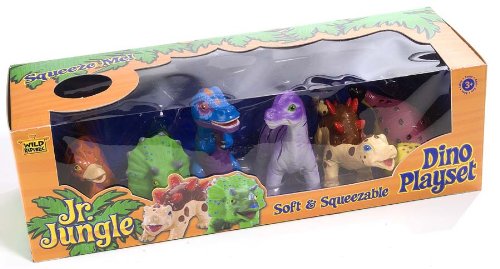 Wild Republic Junior Jungle Dinosaur Box Set - 4"