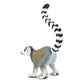 Safari Ltd. Ring-Tailed Lemur Figurine - Lifelike 4" Hand-Painted Wildlife Jungle Figure - Educational Toy for Boys, Girls & Kids Ages 3+