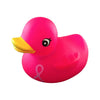 3" Rubber Duck [Sealed Hole, Floats Upright] - Baby Safe Bathtub Bathing Toy - Pink Ribbon Rubber Duck