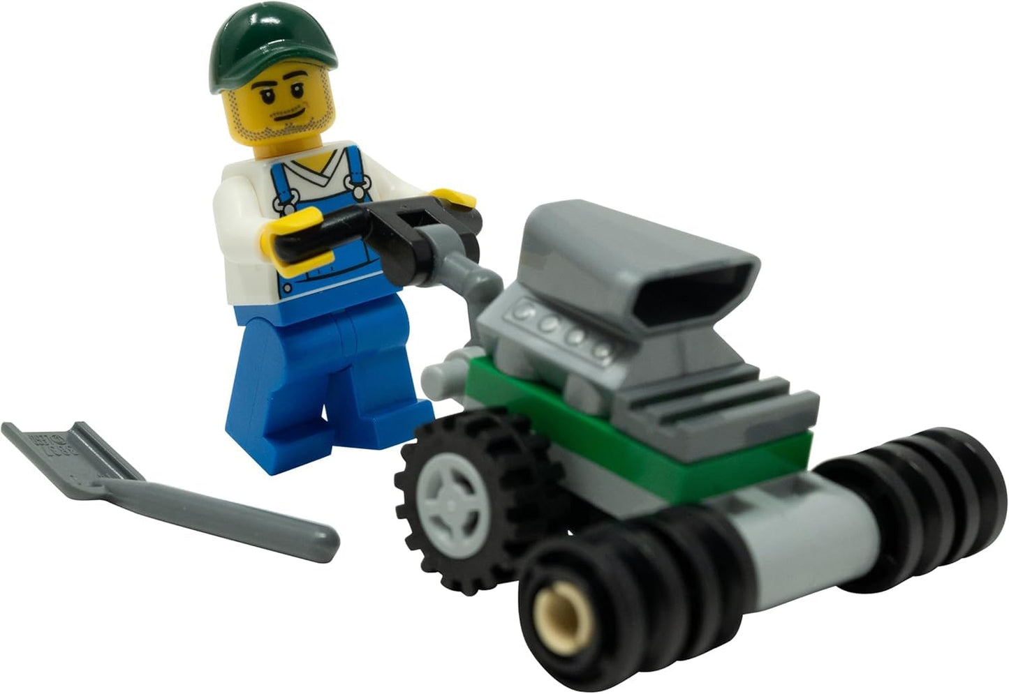 LEGO City: Farmer Minifigure with Lawn Mower - Mini Set