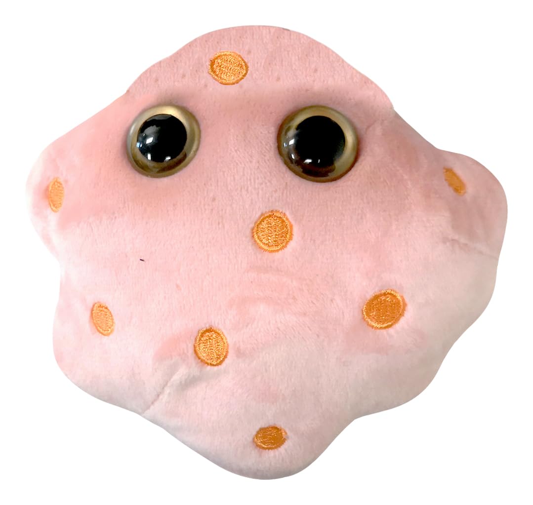 GIANT MICROBES Macrophage Plush - Learn About Blood, Health and the Immune System, Memorable Gift for Friends, Family, Students, Doctors, Teachers
