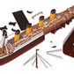 Revell Titanic LED Light Up Large 35" 3D Puzzles for Adults and Kids Ages 10 Years and up Arts Crafts Ship Building - 85 Lights - 266 Pieces