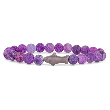 Fahlo Shark Tracking Bracelet, Coral Reef Violet