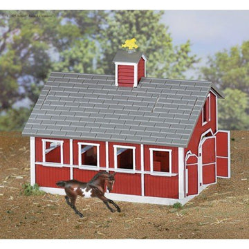 HorseSaddleShop Breyer Stablemates Red Stable Set Red-Stable-Set 59197