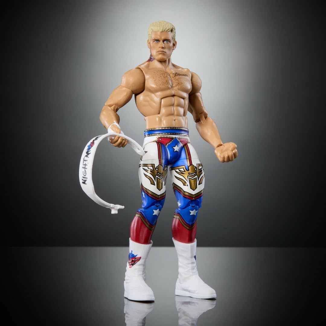 WWE 2025 Royal Rumble Elite Cody Rhodes Action Figure