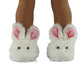 Emily Rose 18 Inch Doll Clothes Fluffy Bunny Slippers Accessory | Compatible with 18" American Girl and Similar Dolls | USA Business | Double