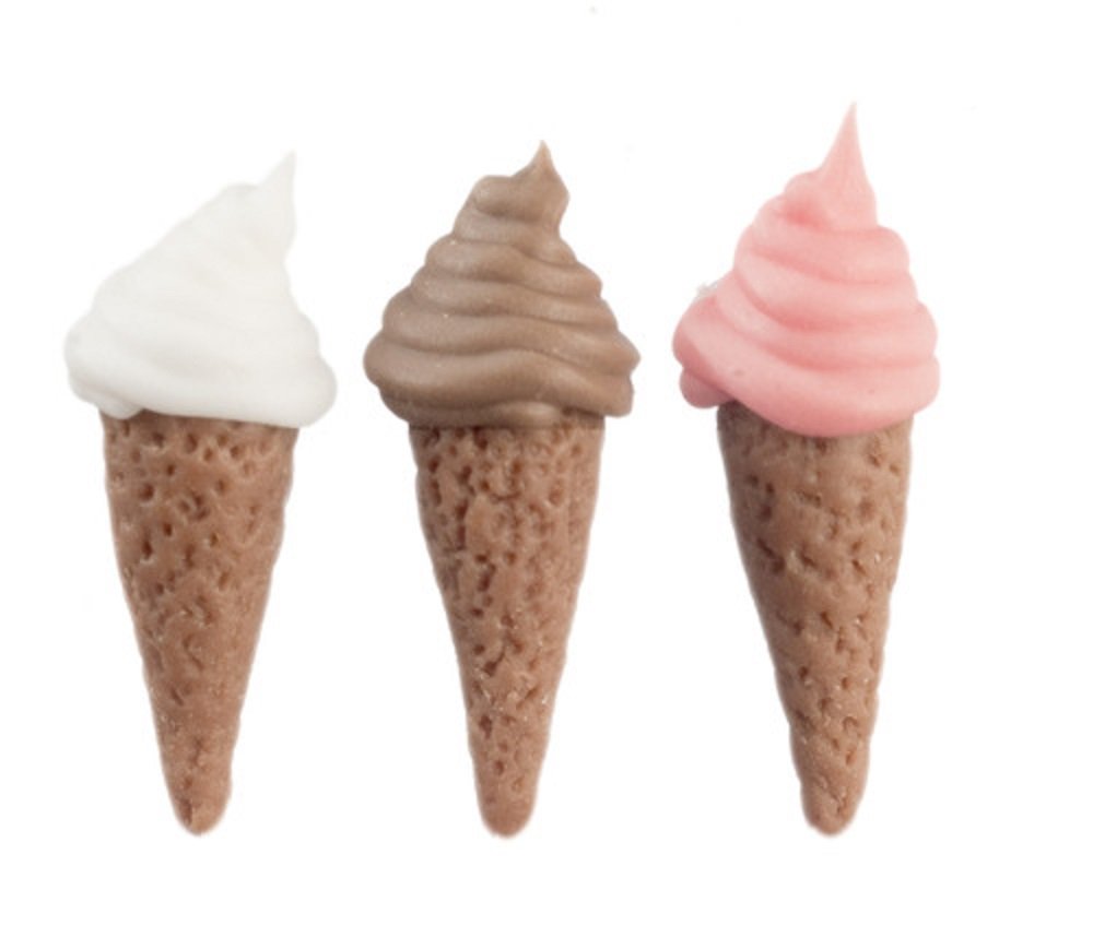Dollhouse Soft Serve ICE Cream Cone