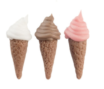 Dollhouse Soft Serve ICE Cream Cone