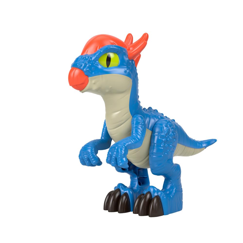 Fisher-Price Imaginext Jurassic World Dinosaur Toy Stygimoloch XL Poseable 10-Inch Figure for Pretend Play Kids Ages 3+ Years
