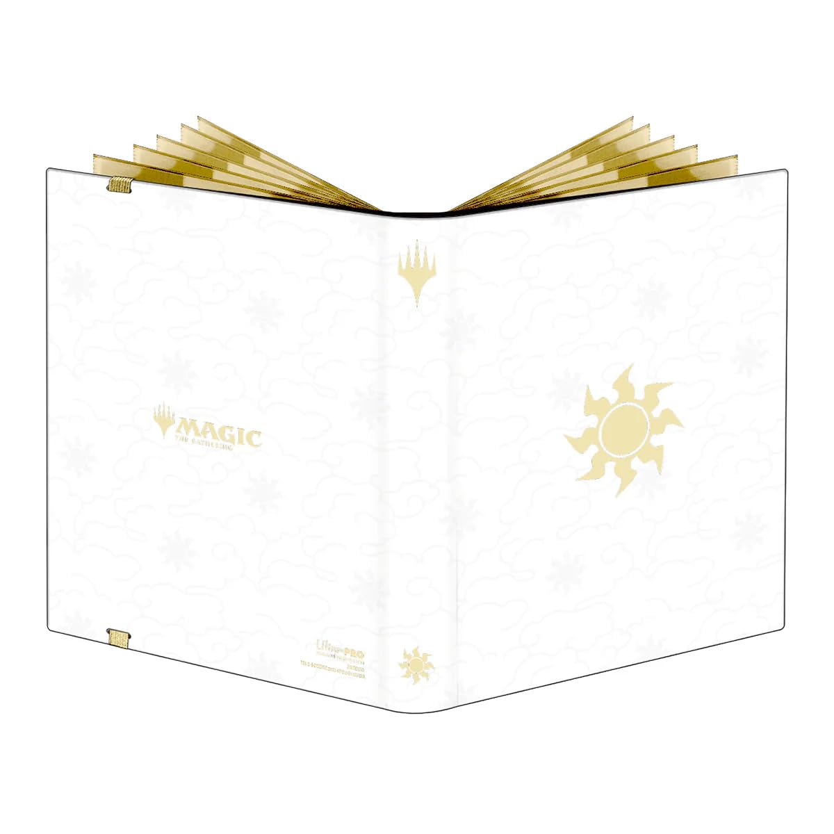 Ultra PRO - Mana 8 9-Pocket PRO-Binder - Plains for Magic: The Gathering, Holds & Protects 360 Standard Sized Cards, Collector's Edition Durable