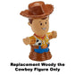 Fisher-Price Replacement Part Little People Inspired by Toy Story 4 Friends Playset GFD12 - Replacement Woody The Cowboy Figure