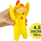 Gang Beasts Yellow Chicken Costume Video Game Fighter Character Figure