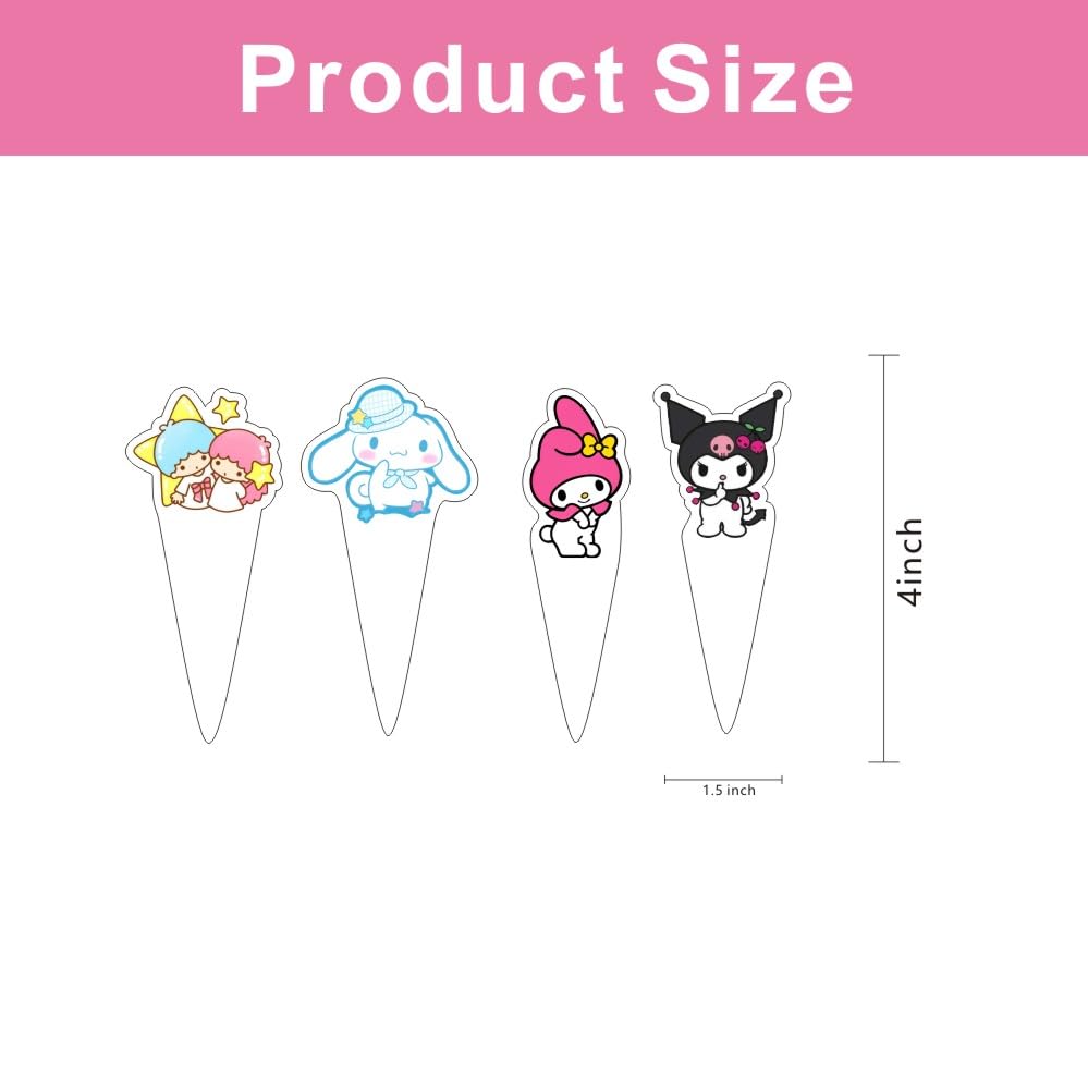 30pcs K Cake Decorations with 30pcs Cupcake Toppers Party Supplies for Kids Birthday Decorations