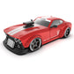 Joponnydiy KM3299 Remote Control Car RC Drift Car, 4WD RC Cars Vehicle with ESP Gyro, LED Headlights Drift Wheel, 1:32 High Speed Racing RC Vehicle