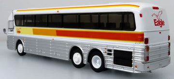Iconic Replicas Eagle Model 10 Diecast Coach Bus Eagle Corporate Livery 1:87-HO Scale New in The Box
