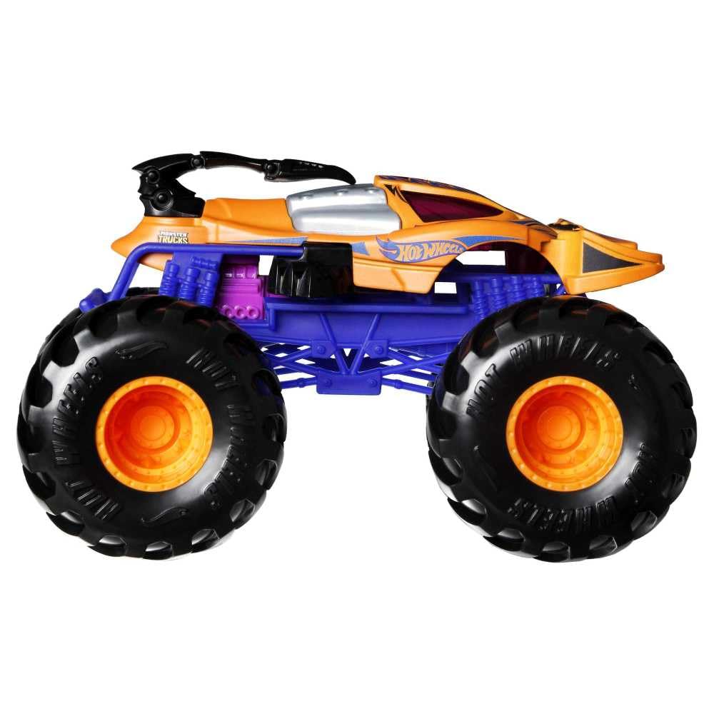 Hot Wheels New Monster Truck Oversized SCORPEDO 1:24 1/24 Scale Orange and Blue