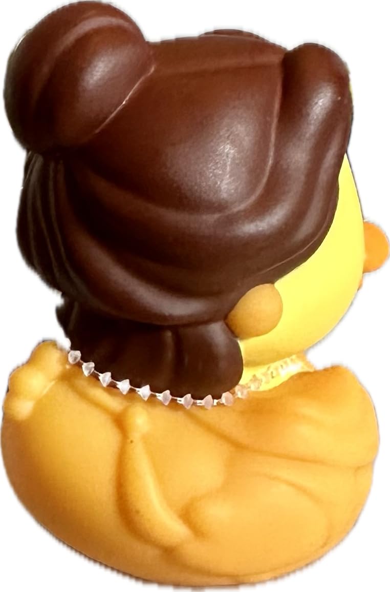 Just Play Rubber Ducks - Belle, 3" Bath Toy