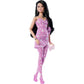 Barbie Fashionista Deluxe Style Pink Dress Doll with Loose Hair