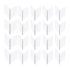 Nylon Hinge, 20 Remote Control Aircraft Hinges, Suitable for Fixing Nylon Small Hinges (3 Sizes) for RC Aircraft Model Aircraft Parts.skrnrhrery
