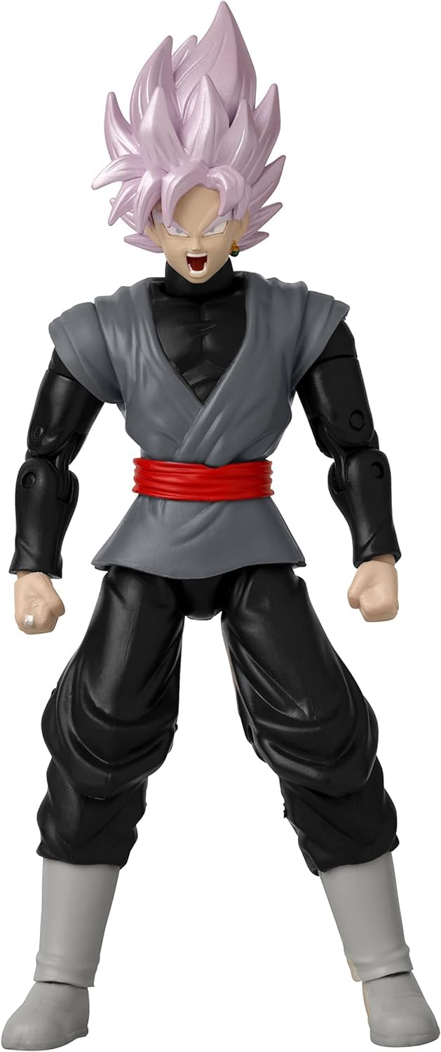 Dragon Stars Series - Dragon Ball Super - Goku Black Rose, 6" Action Figure Power Up Pack