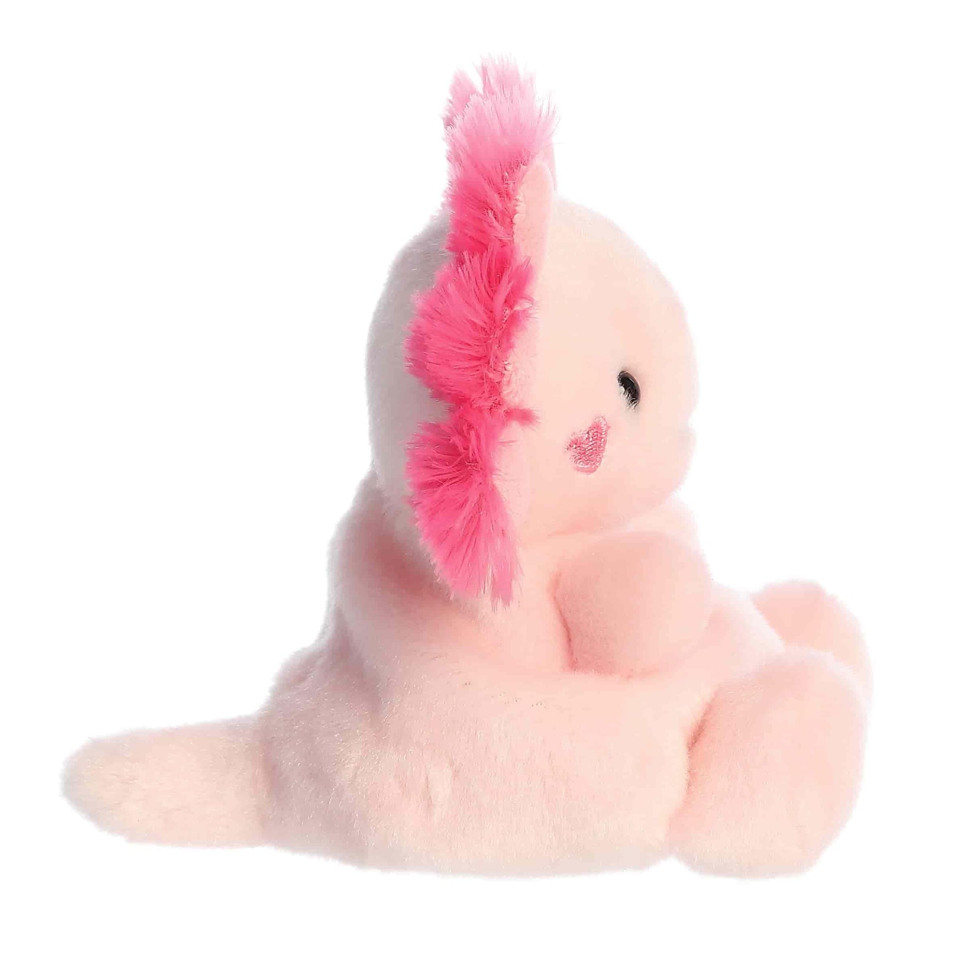 Aurora Adorable Palm Pals Xena Love Axolotl Stuffed Animal - Fun Seasonal Plush for Kids and Adult Collectors - Perfect for Decorating Rooms