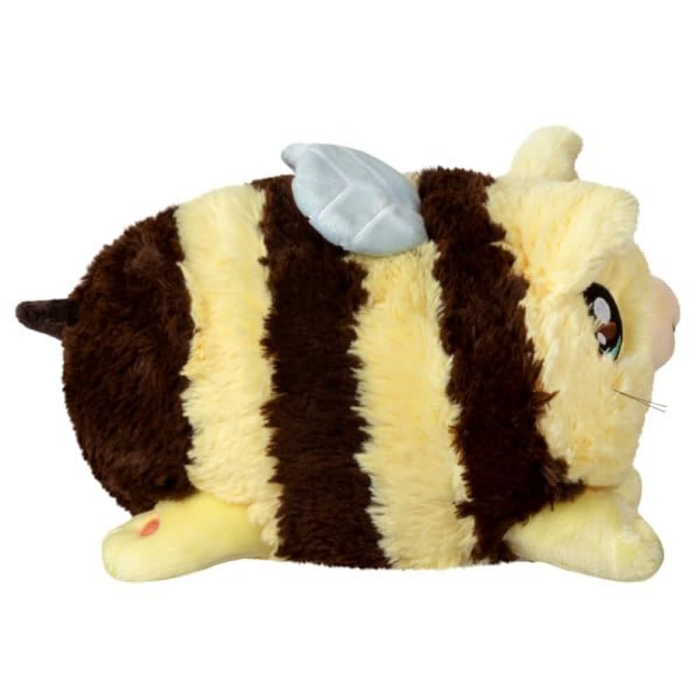 Squishable - Mini Cat Bee - SynthiSquish Collection - 11 in - Soft Toy Collectible Stuffed Animal