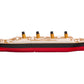 Large 16" Submersible Titanic Model Ship, Perfectly Balanced, Two-Stage Sinking, with Iceberg