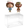 Funko Dustin & Lucas: Vynl. Vinyl Figurine Bundle with 1 Compatible Protector (21969 - B)