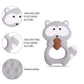 Baby Silicone Teether,Sensory Chew Toys,BPA Free Soft and Effective Infant Teething Pain Relief Toys,Freezer Safe,Food Grade Silicone,Best Shower Gift