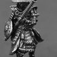 Alloy Samurai Model, Ancient Mini Warrior Model Toy, Japanese Style Table Games and Chess Decoration Military Manual, DIY Alloy Samurai Doll (Long