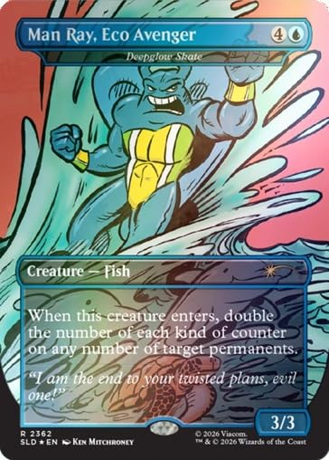 Magic: The Gathering Secret Lair x Teenage Mutant Ninja Turtles: The Mighty Mutanimals Foil Edition