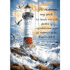 Puzzles for Adults 1000 Pieces, Lighthouse Jigsaw Puzzles - Lighthouse Beacon, Impossible Christian Bible Puzzle for Seniors Families,27.56x19.69