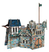 Clever Paper Round Tower with Figures