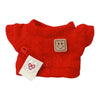 niannyyhouse 10cm Plush Doll Clothes Cartoon Pattern Knit Sweater Dolls Accessories Dress Up (Red)
