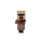 Jada Minecraft Metalfigs 4-Pack - 2.5” Die-Cast Collectible Figures Toys - Wave 4 Set Featuring Steve with Sword, Alex with Axe, Skeleton & Villager