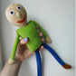 KYERBC Baldi Plush,Stuffed Figure Pillow for Horror Game Fans for Room Decor