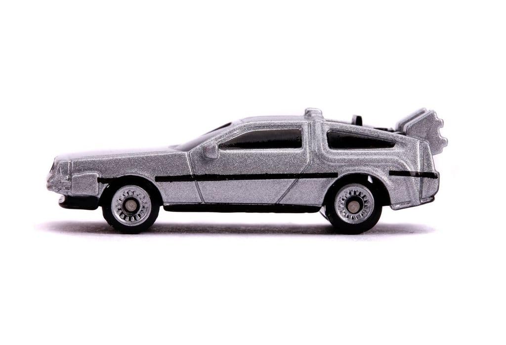 Jada Back to The Future 1.65" Nano 3-Pack Die-cast Cars, Toys for Kids and Adults