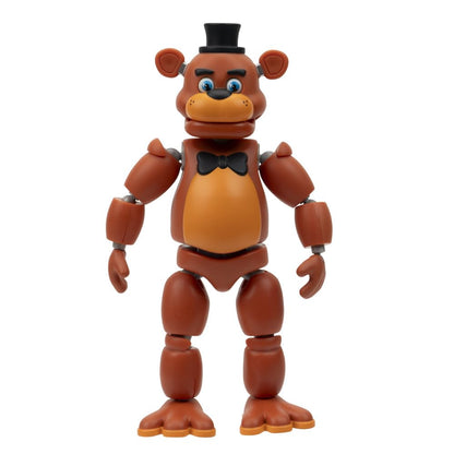 Five Nights at Freddy’s 6-Inch Endo-Series Collector Figure: Endo-1 with Classic Freddy & Withered Freddy Pieces - Articulated Figure with Classic