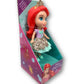 Amarina Packed in Clear Box for Gift Disney Princess Mini Poseable 3.5'' Doll Choose from All 11 Style Princess Characters (Ariel with Legs)