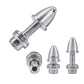 RuiLing 4pcs 3.0mm Aluminum Bullet Airplane Spinner for M5 RC Airplane Electric Aircraft DIY Parts