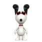 Super7 Reaction Figure Peanuts Snoopy (Heart Eyes) - 3.75" Peanuts Action Figure - Classic Cartoon Collectibles and Retro Toys