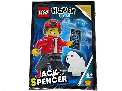 LEGO Hidden Side: Jack with Dog Spencer and Cell Phone