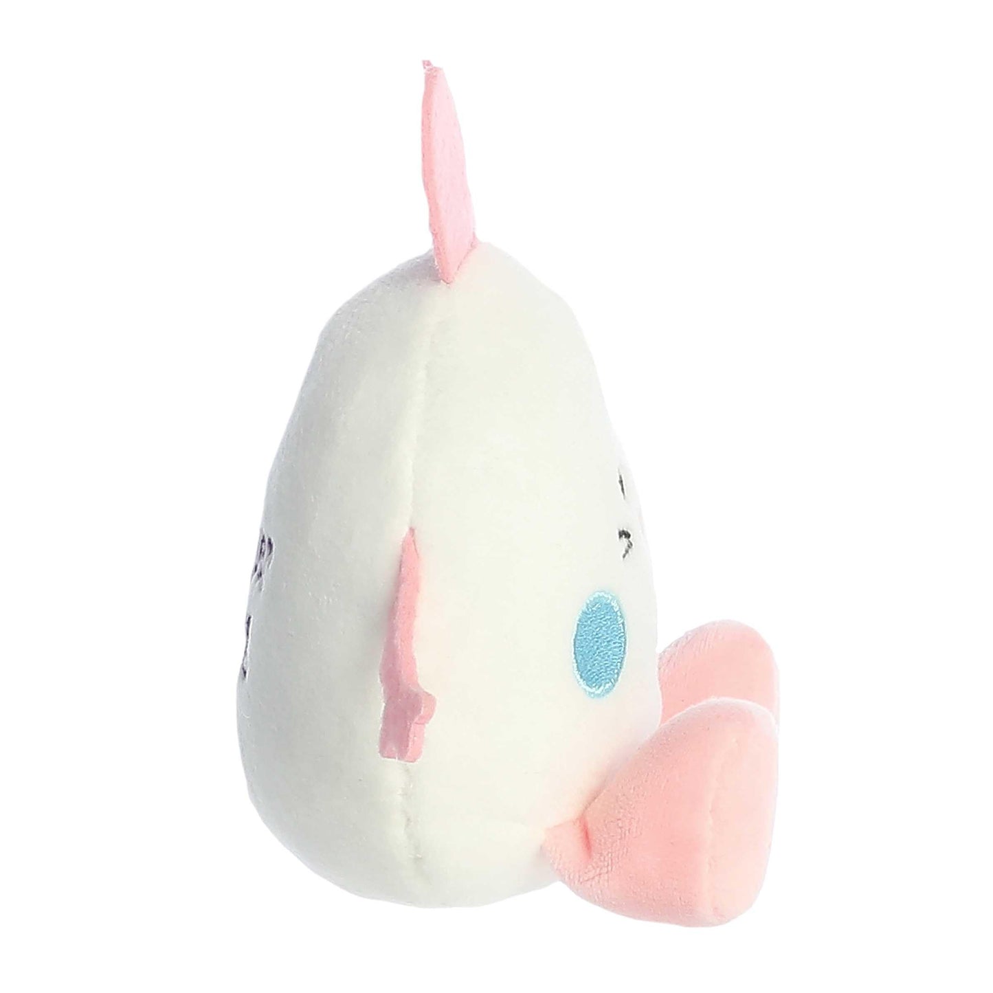 Aurora® Punny Eggspressions™ Easter Egg Stuffed Animal - Humorous Wordplay - Playful Expression - Pink 3.5 Inches