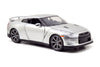 Fast & Furious '09 Nissan R35 Vehicle 1:24 Diecast By Jada Toys, Silver, Standard, 97212