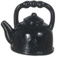 Dollhouse Miniature Black Tea Kettle